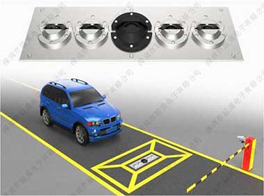 固定式车底检测系统