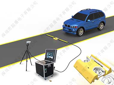 移动式车底检测系统